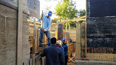 Rammed Earth Building